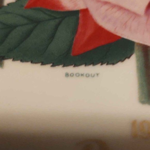 AMERICAN ROSE SOCIETY PORCELAIN COLLECTOR PLATE - PARADISE ROSE 1979 - Picture 3 of 5